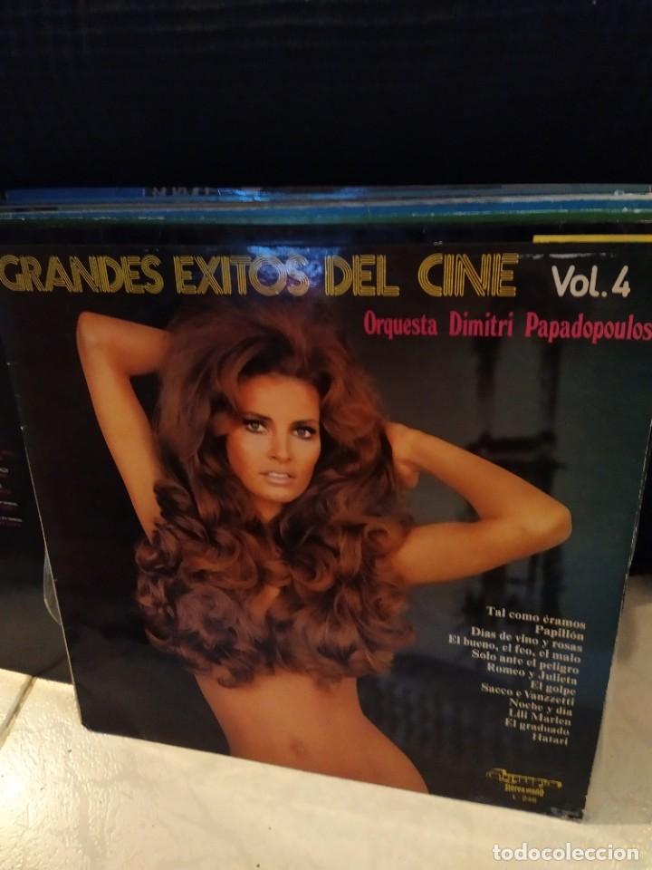 Discos de vinilo: Orquesta Dimitri Papadopoulos &lrm;&ndash; Grandes Exitos Del Cine Vol. 4 LP - Foto 1