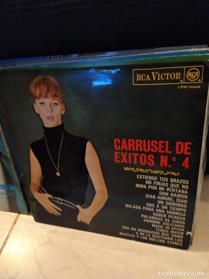 Discos de vinilo: Carrusel De Exitos N.&ordm; 4 RCA 1967 LP - Foto 1