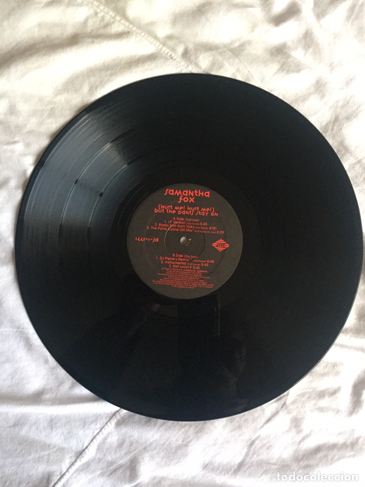 Discos de vinilo: Samantha Fox ( hurt me ! hurt me ! ) - Foto 5