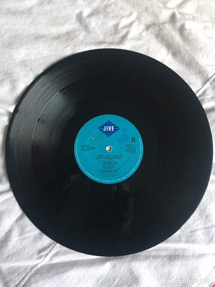 Discos de vinilo: Samantha Fox i promised you - Foto 5