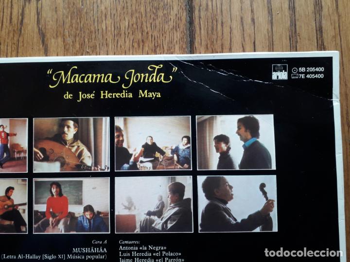 Discos de vinilo: Jos&eacute; heredia maya  -  macama jonda - Foto 3
