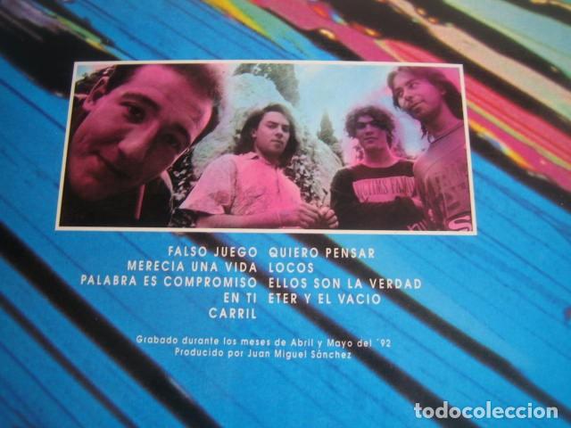 Discos de vinilo: TRIP INSIDE - M/T **************** RARO LP PUNK HARCORE IMPECABLE B-CORE 1992 - Foto 2