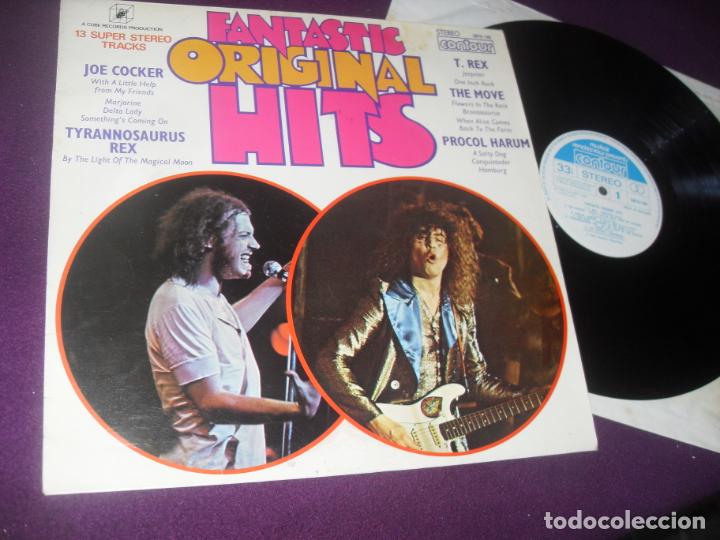 Discos de vinilo: FANTASTIC ORIGINAL HITS LP. 13 SUPER STEREO TRACKS MADE IN UK 1971 recopilatorio