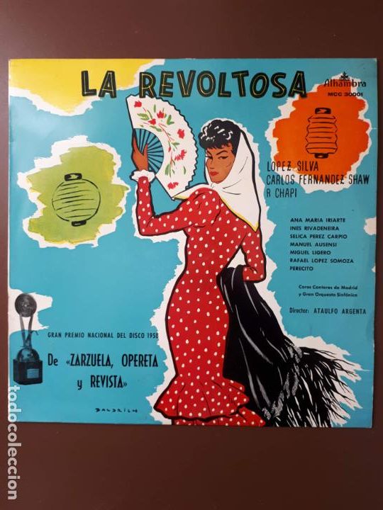Discos de vinilo: La Revoltosa - Alhambra - 1962 - Foto 1