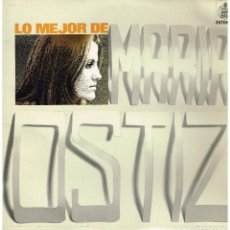 Discos de vinilo: MARIA OSTIZ - LO MEJOR DE MARIA OSTIZ - LP 1973