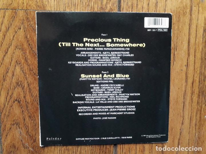 Discos de vinilo: Ray charles & dee dee bridgewater  -  precious thing  +  sunset and blue - Foto 2