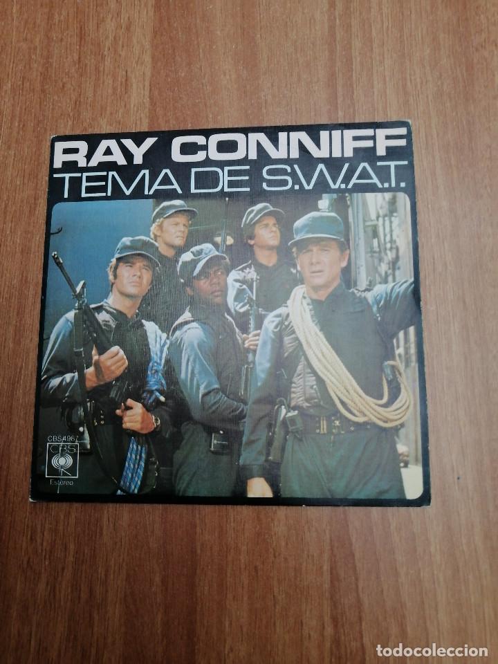 Discos de vinilo: RAY CONNIFF-- TEMA DE S. W. A. T - Foto 1