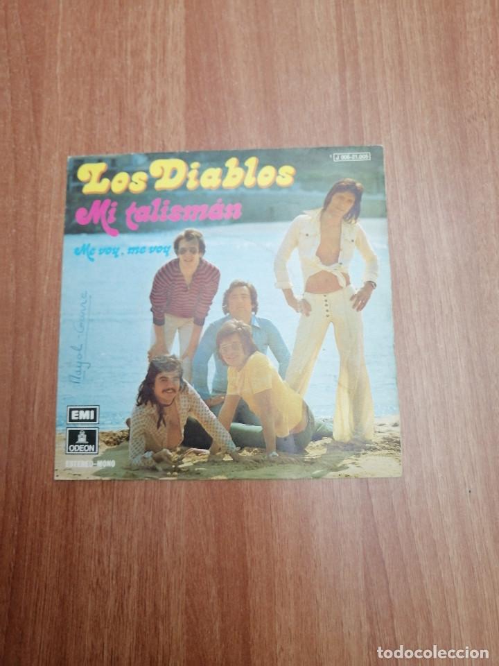Discos de vinilo: LOS DIABLOS - MI TALISMAN -- - Foto 1