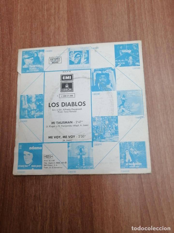 Discos de vinilo: LOS DIABLOS - MI TALISMAN -- - Foto 2
