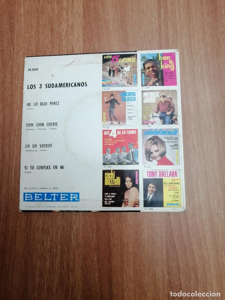 Discos de vinilo: LOS - 3- SUDAMERICANOS - - Foto 2