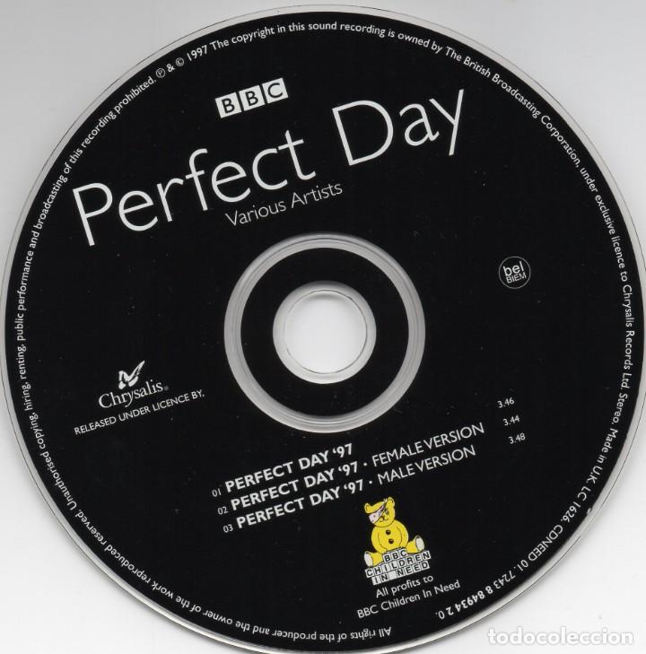 Discos de vinilo: VARIOUS - Perfect day - CD Single - UK 1997 - Chrysalis &lrm;- CDNEED 01 - Foto 2