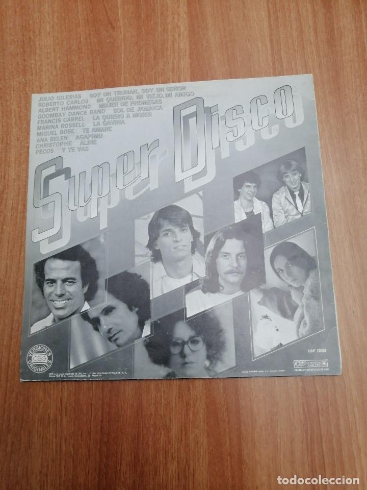 Discos de vinilo: SUPER DISCO - VERSIONES  CBS -- ORIGINALES - Foto 2