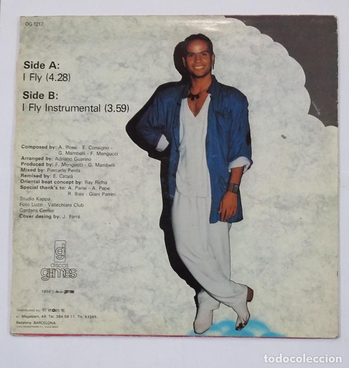 Discos de vinilo: RAY RIDHA - I FLY. MAXI SINGLE. TDKLP10 - Foto 2
