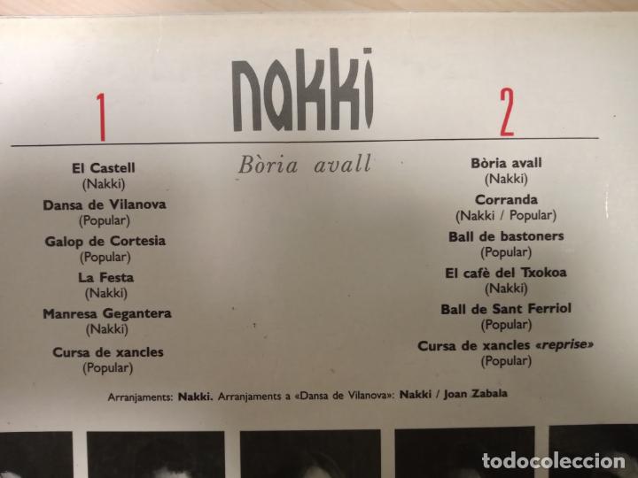 Discos de vinilo: NAKKI -BORIA AVALL -LP 1991 - Foto 3