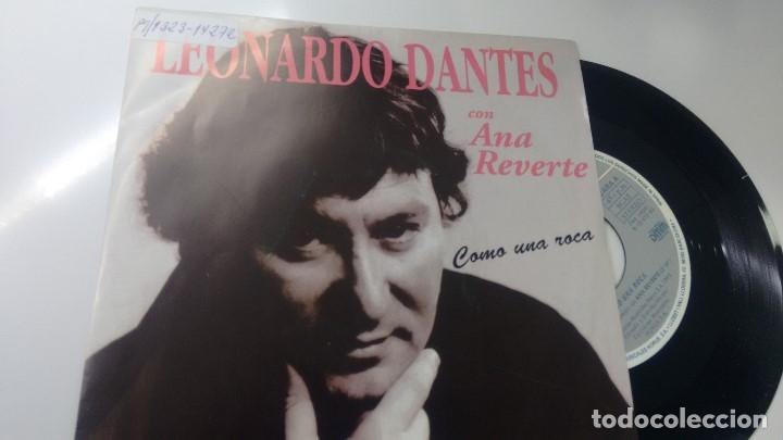 Discos de vinilo: SINGLE ( VINILO) DE LEONARDO DANT&Eacute;S  CON ANA REVERTE - Foto 1