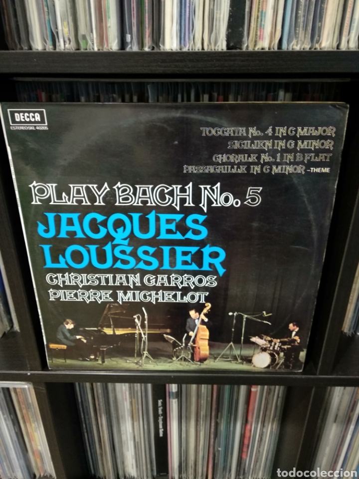 Discos de vinilo: JACQUES LOUSSIER, PLAY BACK No.5 - Foto 1