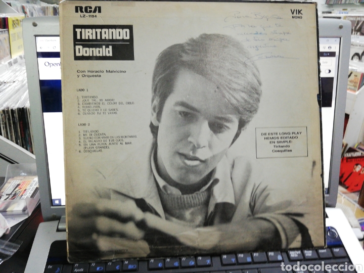 Discos de vinilo: Donald lp tiritando Argentina - Foto 2