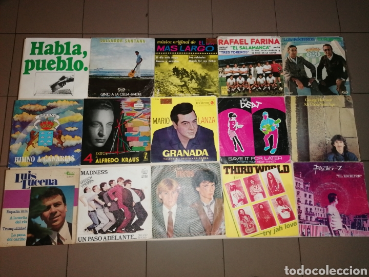 Discos de vinilo: Lote de 71 SINGLES - Foto 1