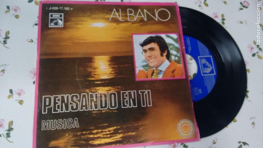 Discos de vinilo: SINGLE  ( VINILO) DE   AL BANO A&Ntilde;OS 60 - Foto 1