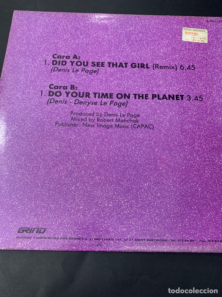 Discos de vinilo: (VIN559) LIME ( vinilo Segunda mano ) - Foto 2