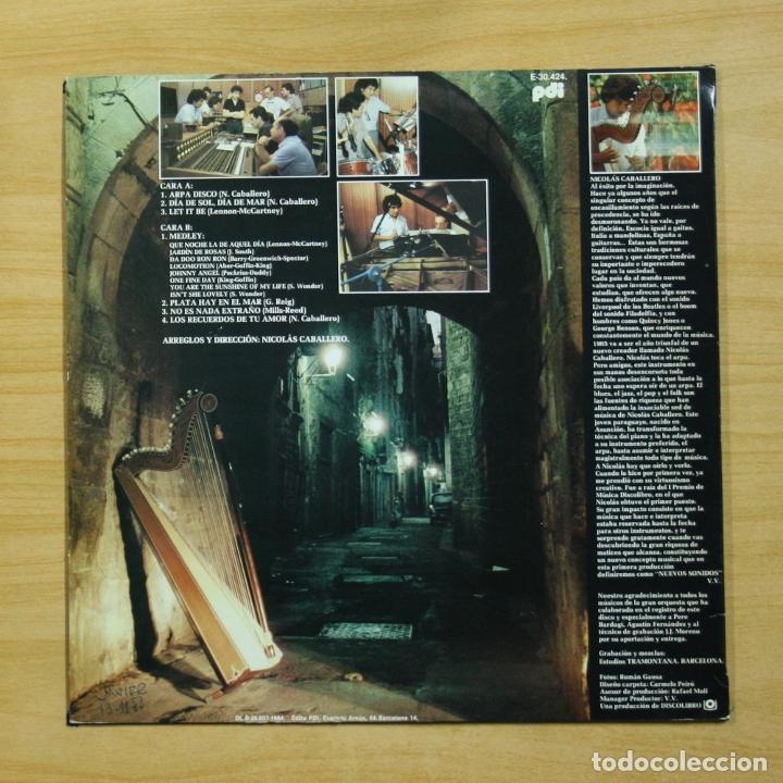 Discos de vinilo: NICOLAS CABALLERO - NEW SOUNDS - LP - Foto 2