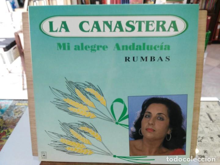 Vinyl-Schallplatten: La Canastera - Mi Alegre Andaluc&iacute;a (Rumbas) - LP. del Sello Horus 1991