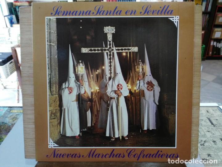 Discos de vinilo: Regimiento Soria 9 de Sevilla - Semana Santa en Sevilla - LP. del Sello Senador 1985