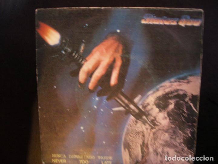 Discos de vinilo: STATUS QUO- NEVER TOO LATE. SINGLE. - Foto 1
