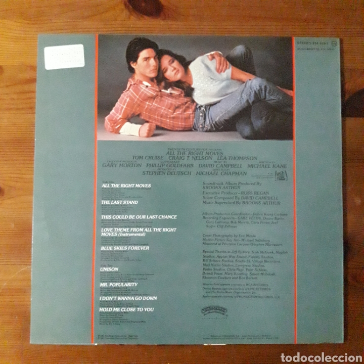 Discos de vinilo: LA CLAVE DEL &Eacute;XITO (ALL THE RIGHT MOVES) - Foto 2