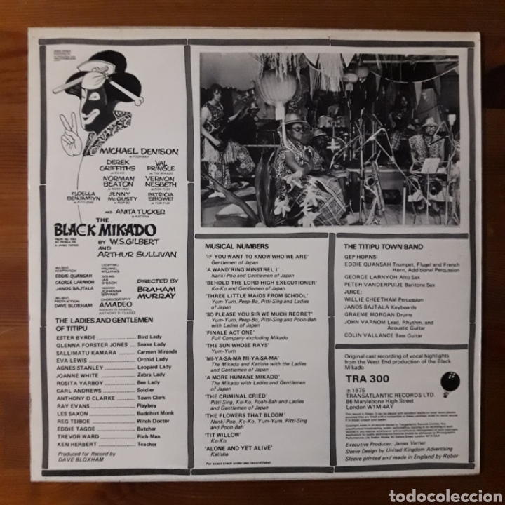 Discos de vinilo: THE BLACK MIKADO, GILBERT AND SULLIVAN - Foto 2