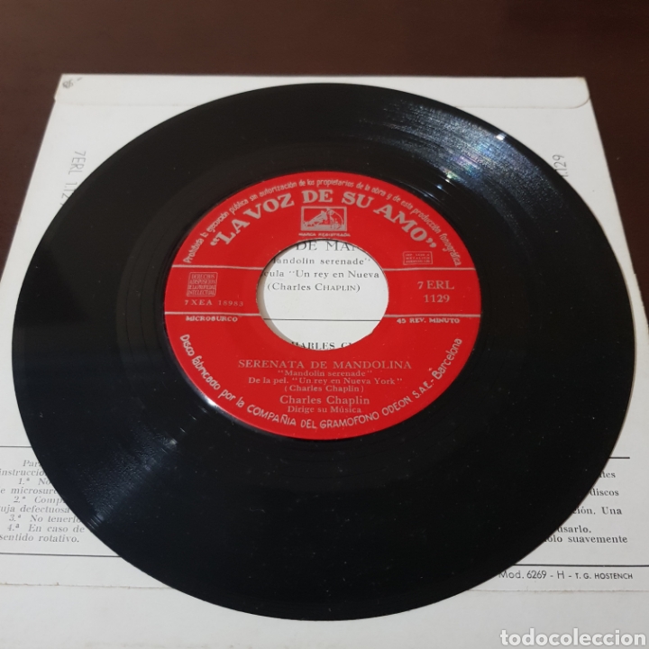 Discos de vinilo: CHARLES CHAPLIN - UN REY EN NUEVA YORK - Foto 4