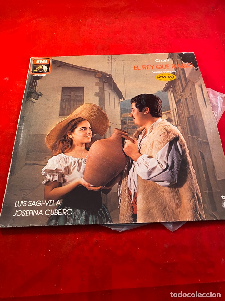 Discos de vinilo: Rupuerto Chapi (1851-1909) El rey que rabi&oacute; - Foto 1