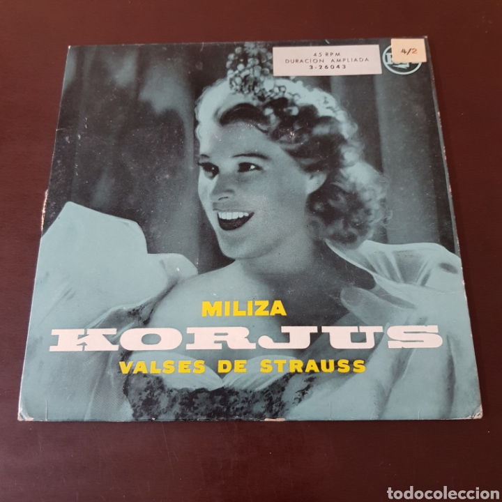 Discos de vinilo: MILIZA KORJUS - VALSES DE STRAUS - Foto 5