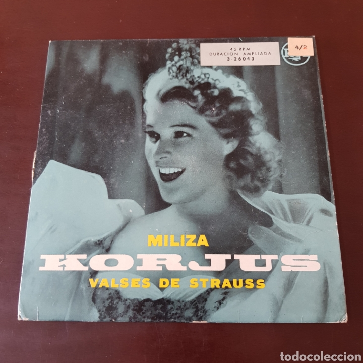 Discos de vinilo: MILIZA KORJUS - VALSES DE STRAUS - Foto 1