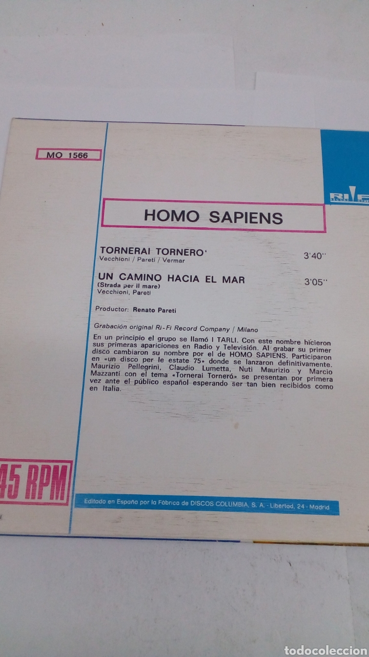 Discos de vinilo: Vinilo Homo Sapiens - Foto 2