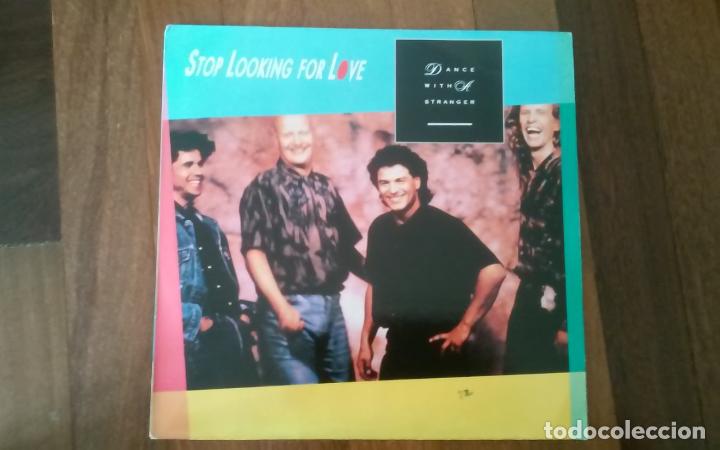 Discos de vinilo: Dance with a stranger-stop looking for love.maxi - Foto 1