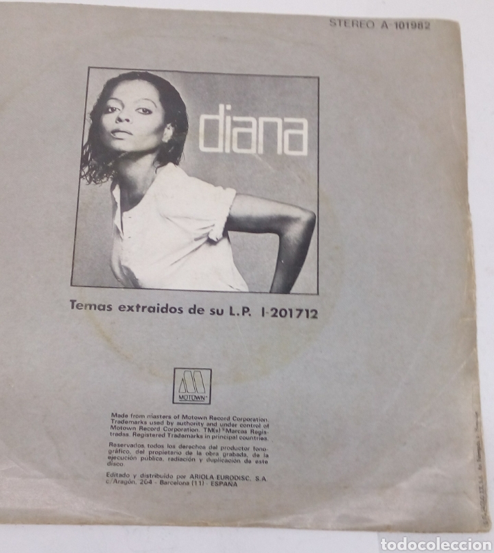 Discos de vinilo: Vinilo Diana - Foto 2