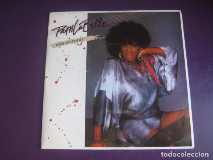 Discos de vinilo: Patti LaBelle - New Attitude - Shoot Out - Sg MCA PROMO 1985 BSO BEVERLY HILL COP - DISCO FUNK