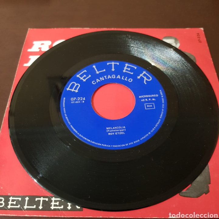 Discos de vinilo: ROY ETZEL - EL SILENCIO - MELANCOLIA - BELTER - Foto 3