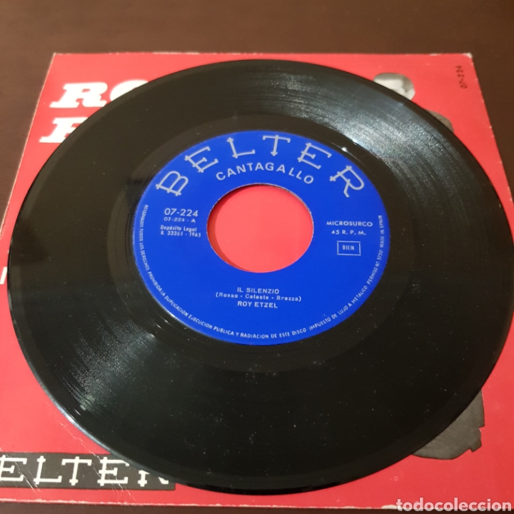 Discos de vinilo: ROY ETZEL - EL SILENCIO - MELANCOLIA - BELTER - Foto 4