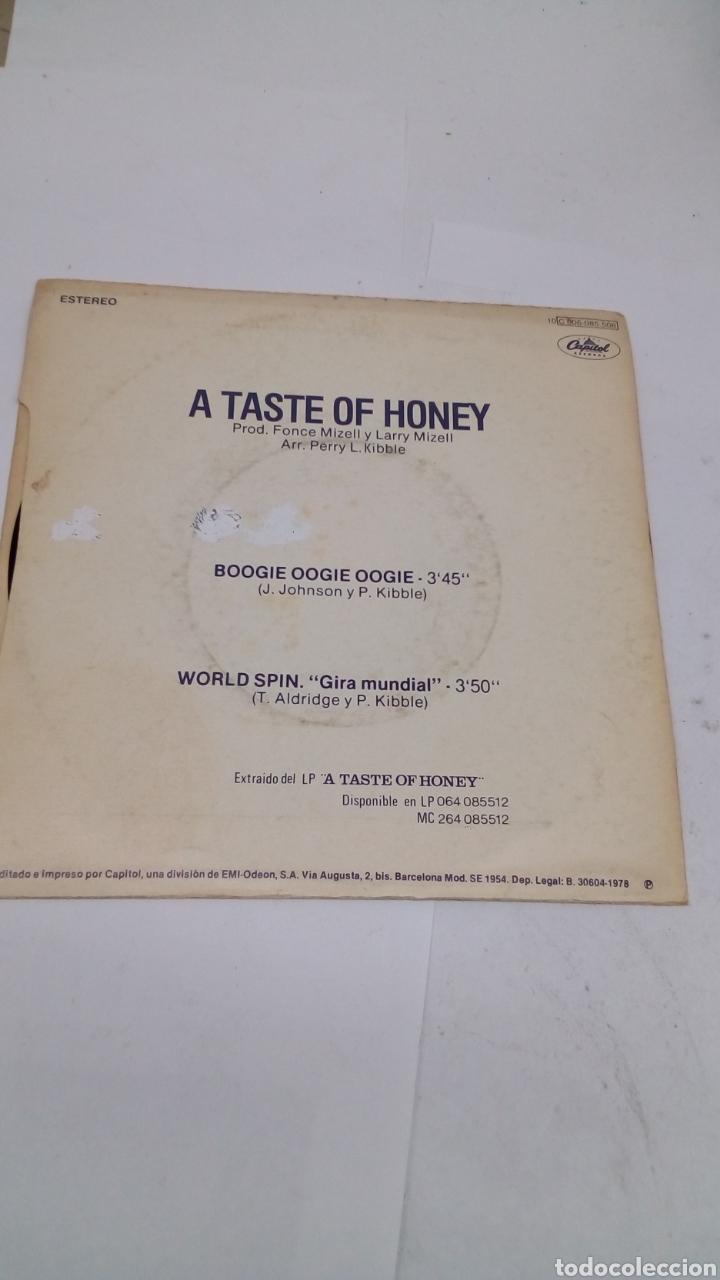 Discos de vinilo: Vinilo Boogie Oogie Oogie - Foto 2