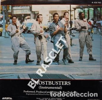 Discos de vinilo: SINGLE DE RAY PARKER JR. GHOSTBUSTERS -- - Foto 2
