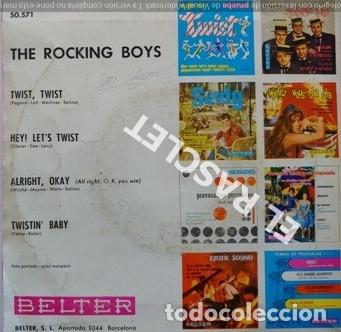 Discos de vinilo: SINGLE DE THE ROCKING BOYS - - Foto 2