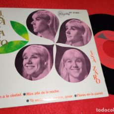 Discos de vinilo: ISA ZARO VEN A LA CIUDAD/MAS ALLA DE LA NOCHE/YA VERAS ESTE VERANO AMOR/FLORES DE PARED EP 1967 EX. Lote 196144563