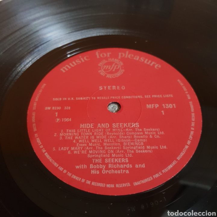 Discos de vinilo: THE FOUR & ONLY SEEKERS - Foto 3
