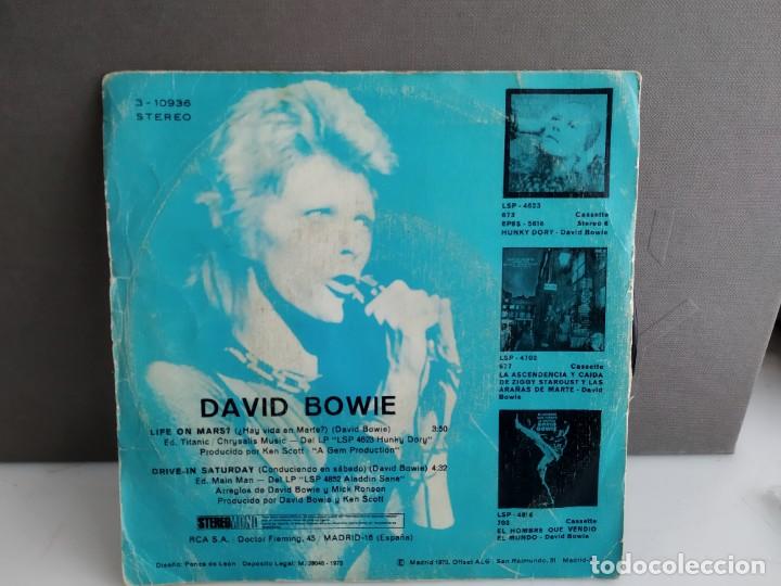 Discos de vinilo: DISCO ANTIGUO DAVID BOWEI - Foto 2