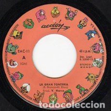 Discos de vinilo: CUENTOS: LA GRAN TONTERIA / LA CHACHA ROBOTICA - SINGLE PROMO SPAIN 1973 (SOLO DISCO). Lote 196164617