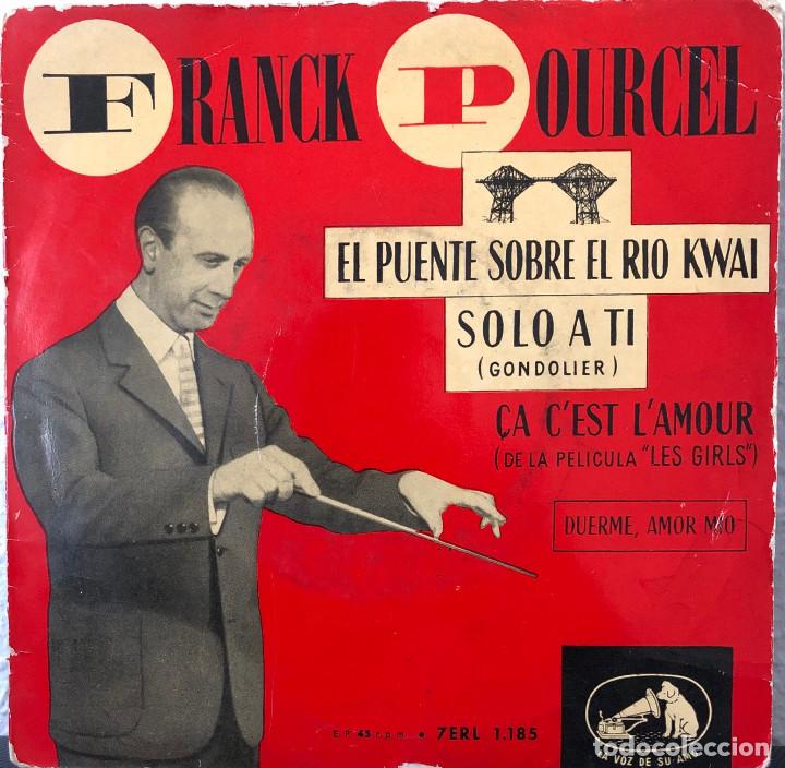 Discos de vinilo: FRANK POURCEL y su ORQUESTA, EP 45 rpm - Foto 1