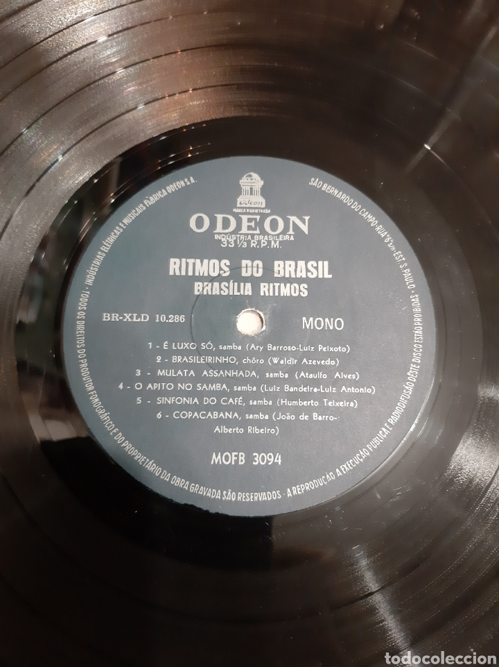 Discos de vinilo: Ritmos do Brasil odeon - Foto 3