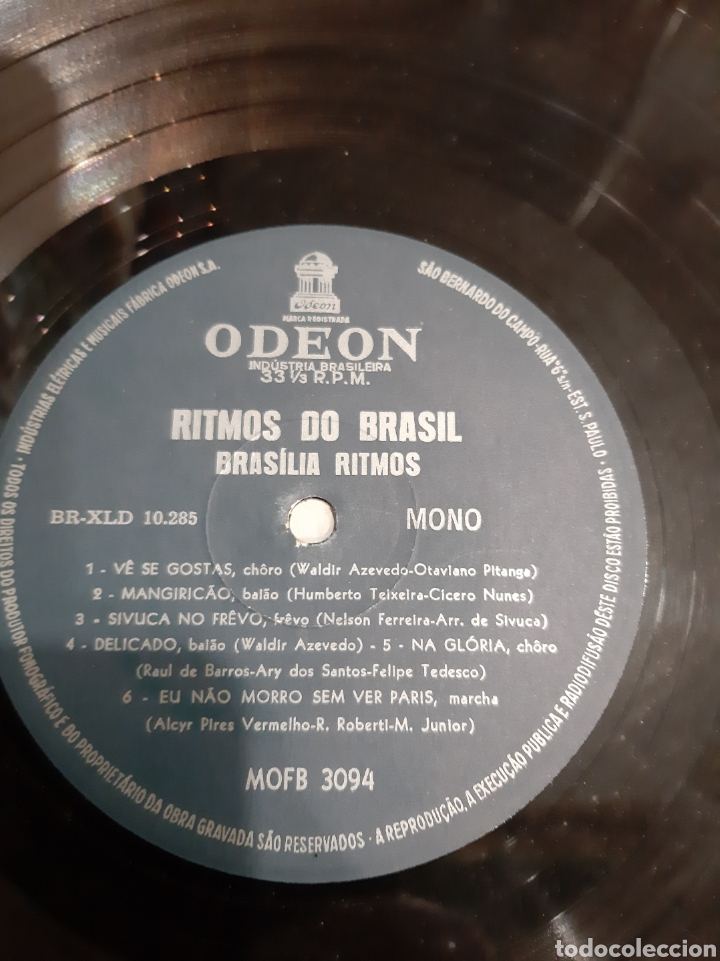 Discos de vinilo: Ritmos do Brasil odeon - Foto 4